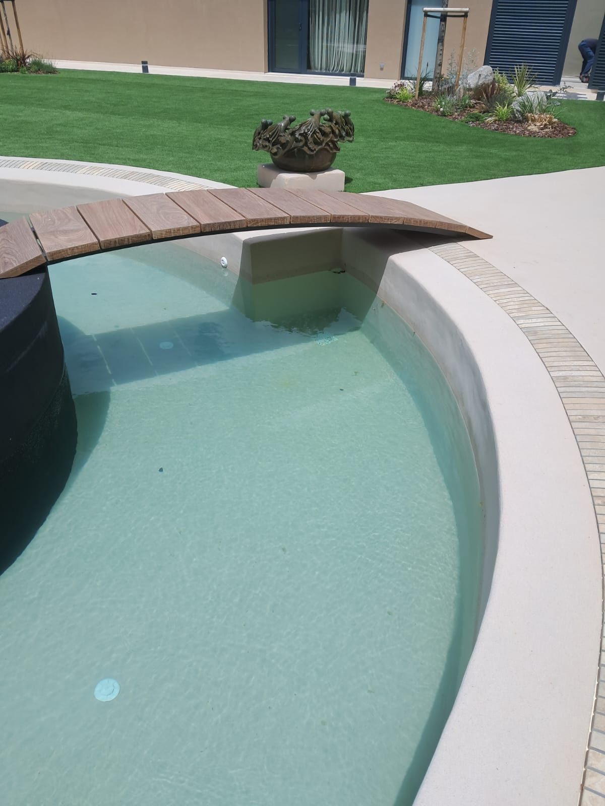 Detalle cuarzo pigmentado Beach Feel