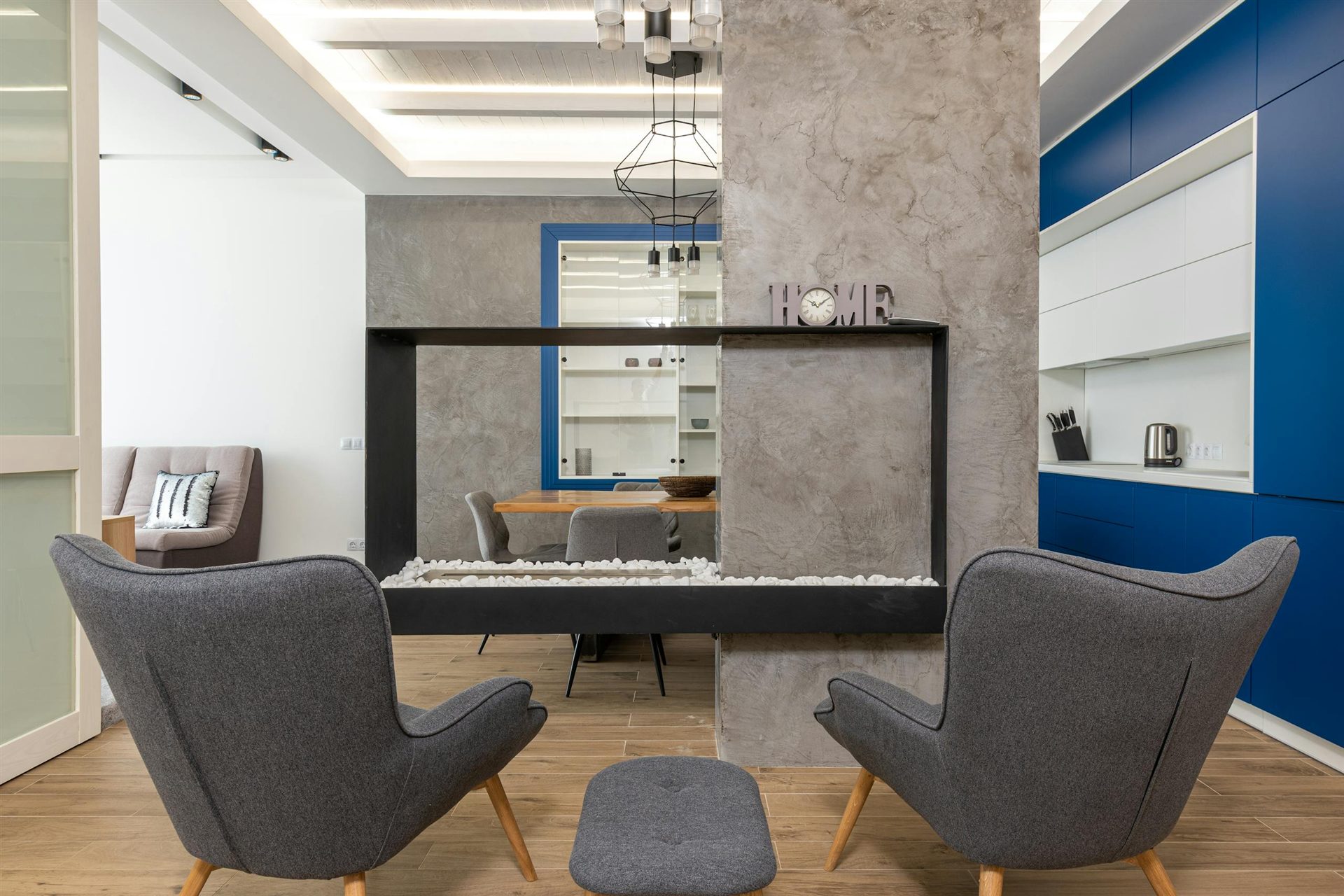 Pavicem — microcemento en estancia residencial